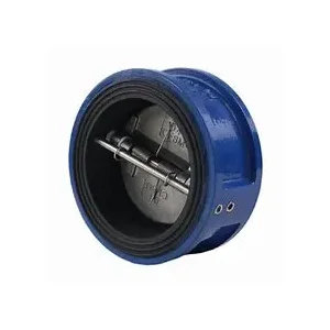Cast Iron Lined Rubber Butterfly Check Valve