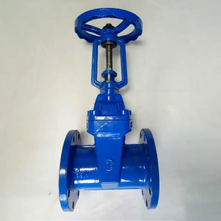Ductile Iron Open Stem Soft Seal Flange Gate Valve
