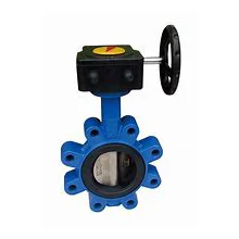 Lt Manual Soft Seal Butterfly Valve With Protruding Ears