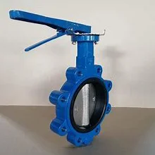 Lt Manual Soft Seal Butterfly Valve With Protruding Ears